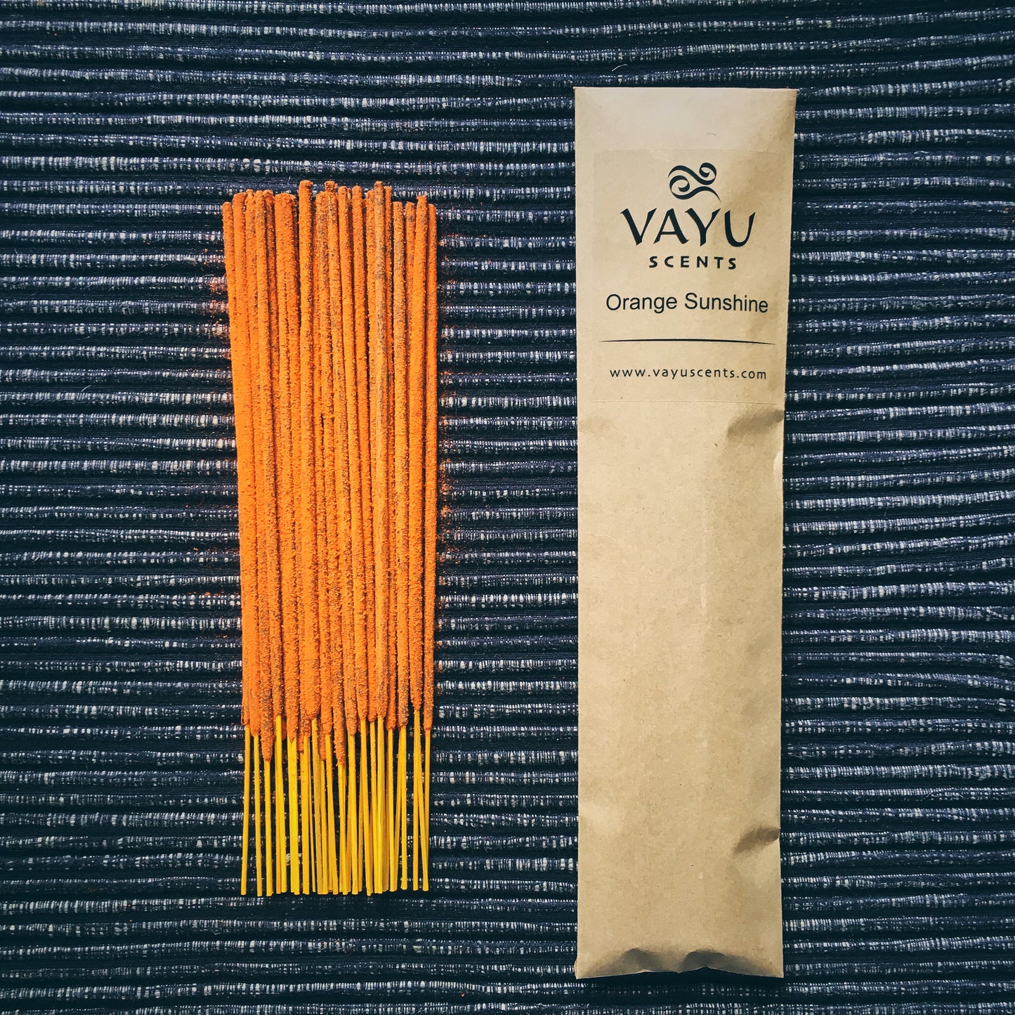 "Orange Sunshine" — craft incense sticks