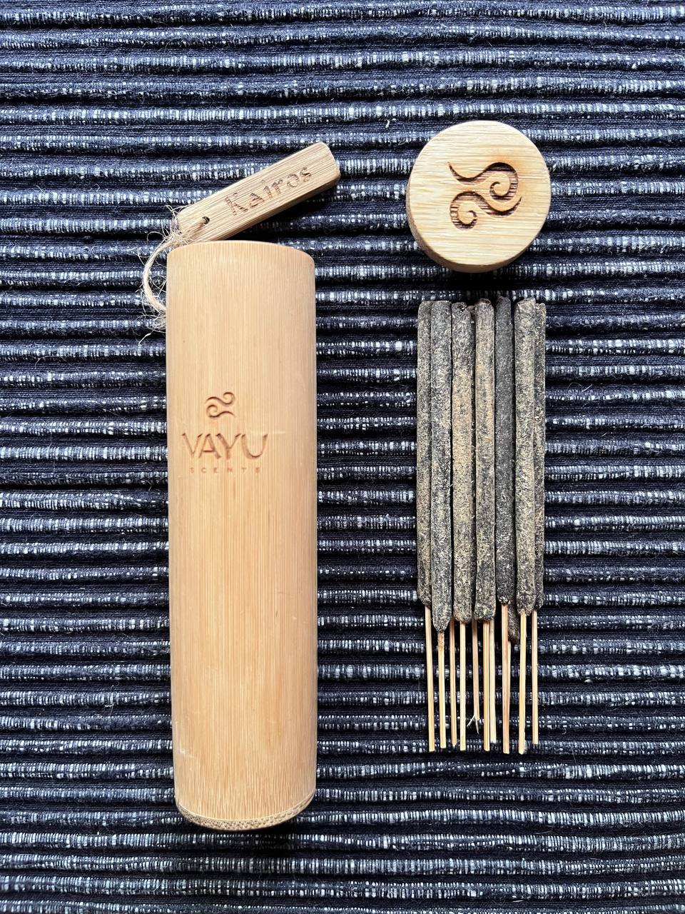 "Kairos" — premium organic incense sticks from Bali — 11 Gift Pack