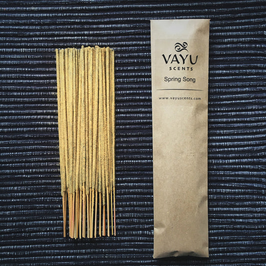 "Spring Song" — craft incense sticks